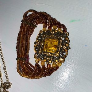 Few pieces of costume jewelry